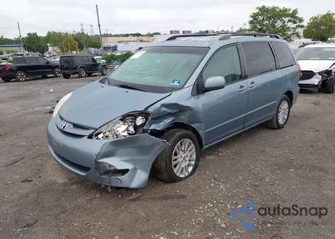 2008 Toyota Sienna Xle/Xle Limited из США, поврежденный, VIN 5TDBK22C28S017235